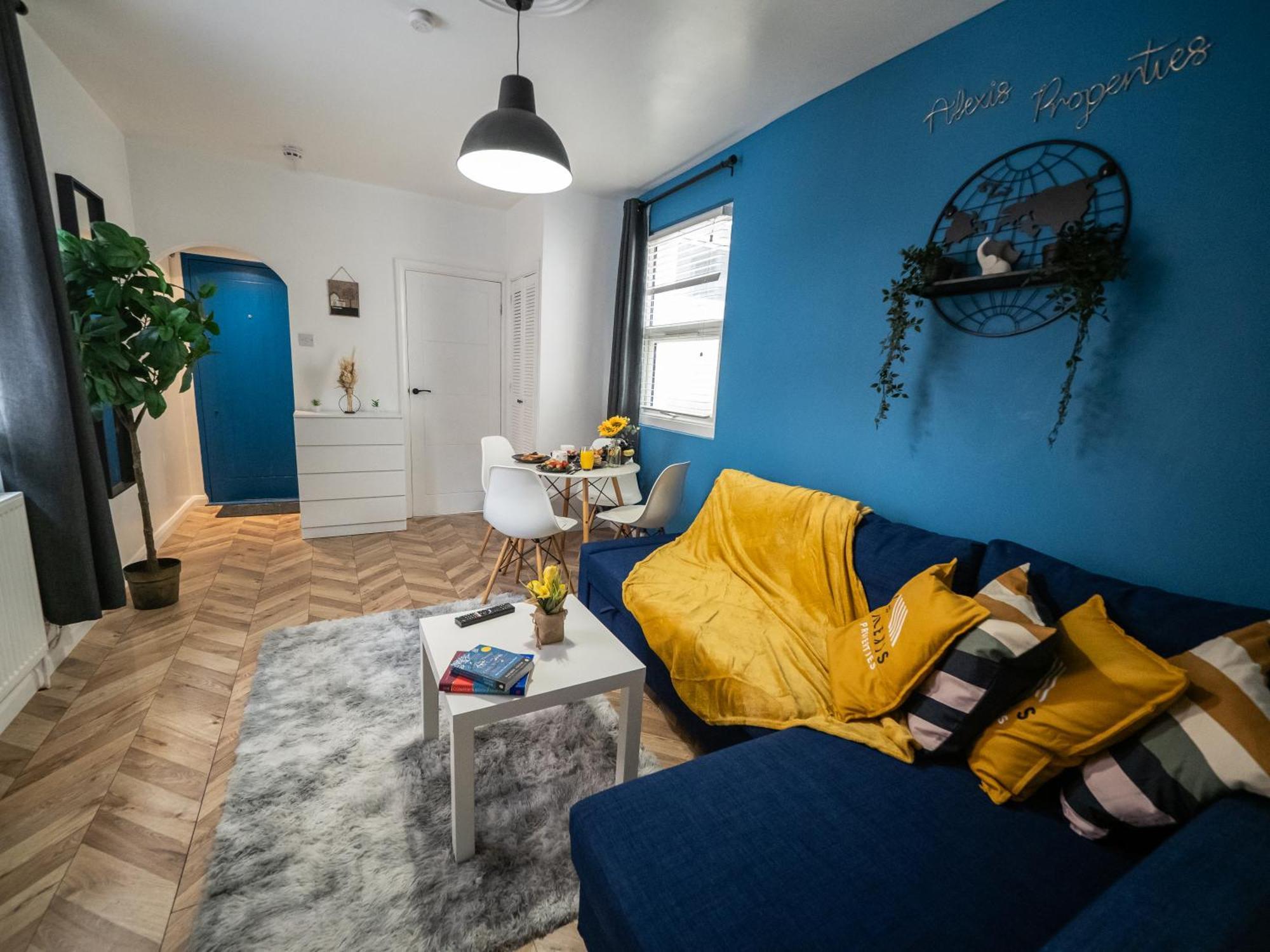 Apartmán Seaside Retreat: Luxury 1-Bed, Free Parking Portsmouth Exteriér fotografie